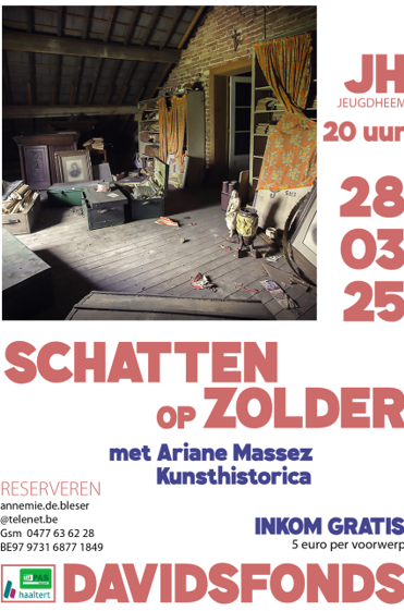Schatten op zolder affiche