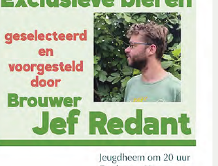 Exclusieve bieren gekozen en gepresenteerd door Joris Redant