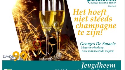 Het hoeft niet steeds Champagne te zijn