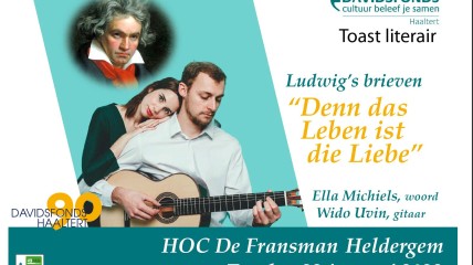 Toast Literair met brieven van Beethoven